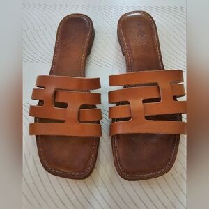 Coach and Four Slip On Sandal